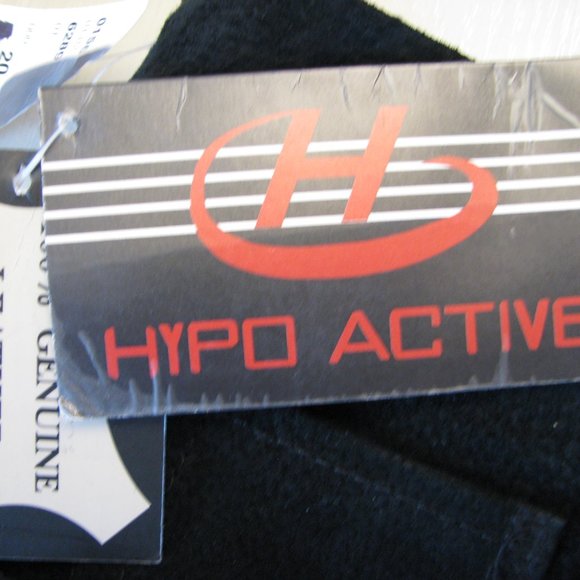 Hypo Active 100% Leather Suede Women's Black Pants Size 20 New with Tags - Picture 8 of 16